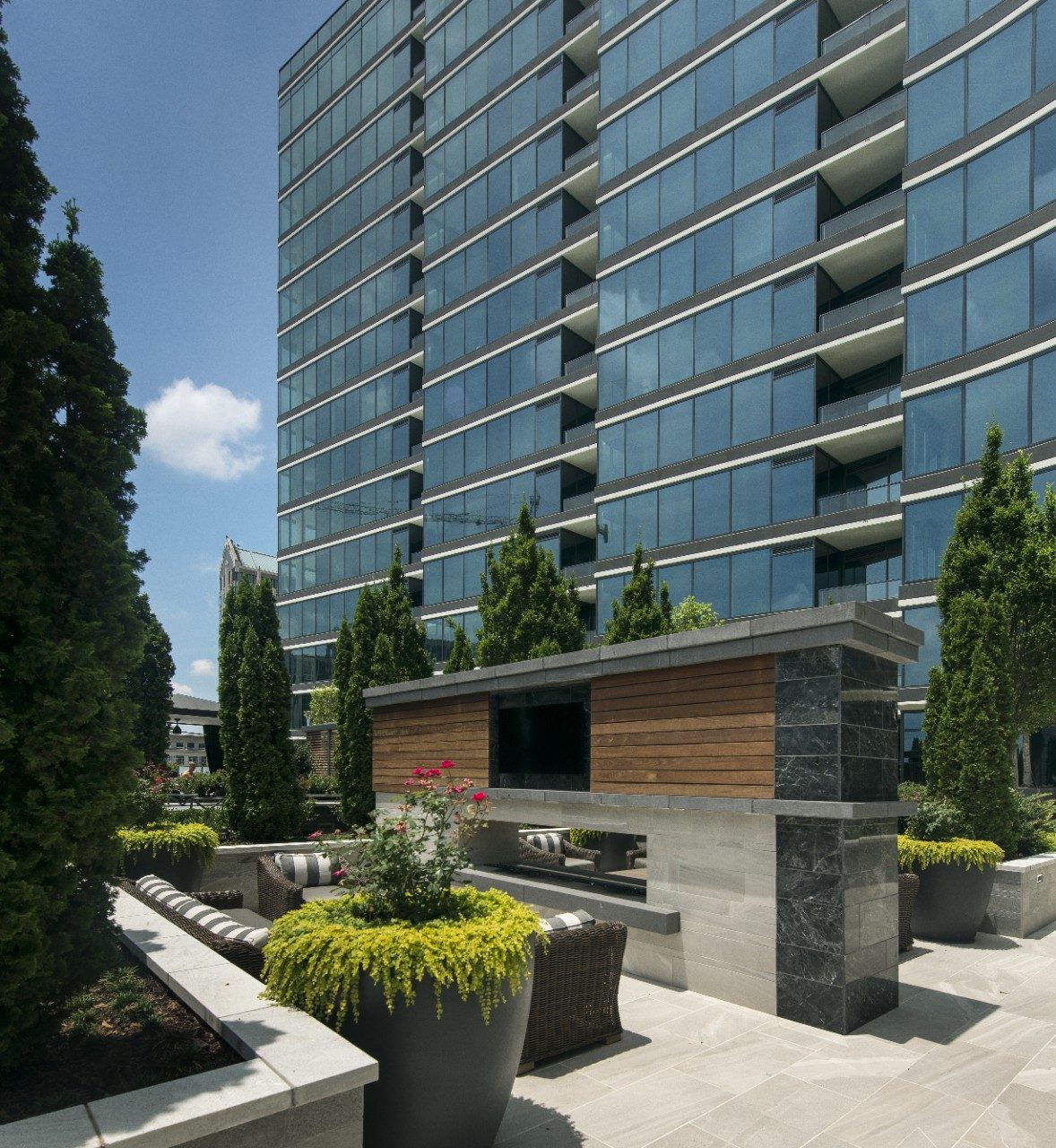 Hanover Buckhead Village Apartments Guardian Glass